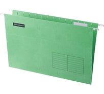 Подвесная папка OfficeSpace Foolscap 365 x 240 мм, 10 шт в комплекте, зеленая 296365