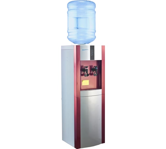 Кулер для воды Aqua Work 16L/EN серебристо-красный 10664