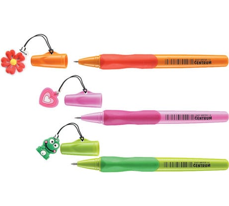 Ручка шариковая ОФИСМАГ ЭРГОНОМИКА для левшей и правшей, синяя, корпус с подвеской, 0,7 мм, упаковка 80228 144526