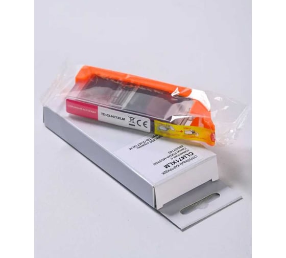 Картридж TD струйный CLI471XLM с чипом для Canon TS5040/MG5740 0,65К TD-CLI471XLM 1