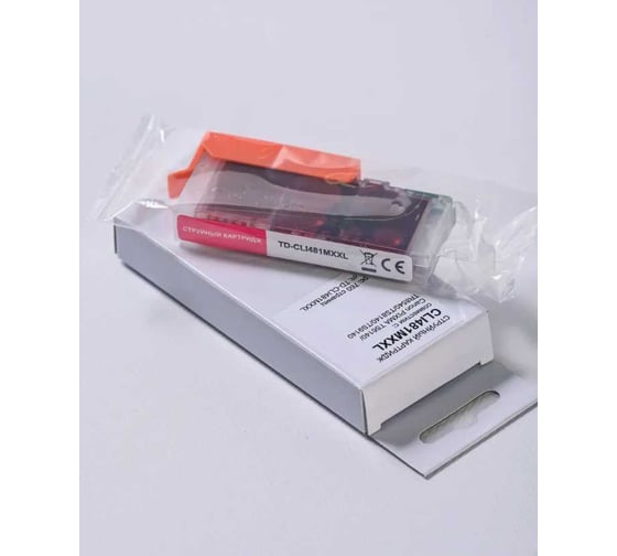 Картридж TD струйный CLI481MXXL с чипом для Canon Pixma TR7540 0,76К TD-CLI481MXXL 1