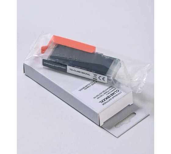 Картридж TD струйный CLI481BKXXL с чипом для Canon Pixma 6,36К TD-CLI481BKXXL 1