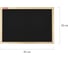 Доска для мела магнитная BRAUBERG Wood 30x45 см, черная, деревянная рамка 238801 5