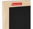 Доска для мела магнитная BRAUBERG Wood 45x60 см, черная, деревянная рамка 238802 3