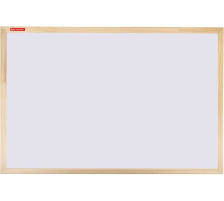 Доска магнитно-маркерная BRAUBERG Wood BRAUBERG 60x90 см, деревянная рамка 238796