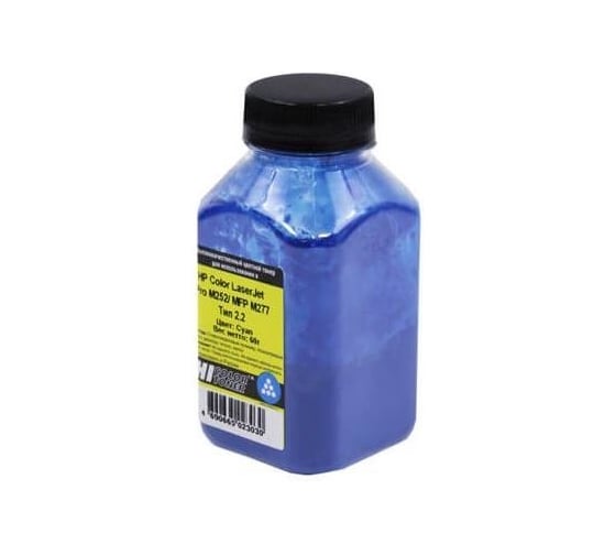 Тонер Hi-Black для HP CLJ Pro M252/MFP M277, Химический, Тип 2.4, C, 60 г, банка HB-HP-CF400X/HP201-T2.4-C-60G 1