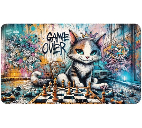 Коврик для мыши CACTUS Game Over 700x400x4мм (CS-MP-COR01XLL) 2077131