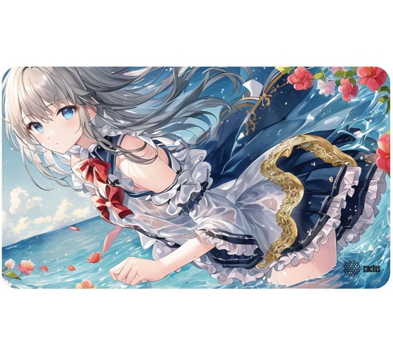 Коврик для мыши CACTUS Anime flowers 700x400x3мм (CS-MP-PRO02XLL) 2077122