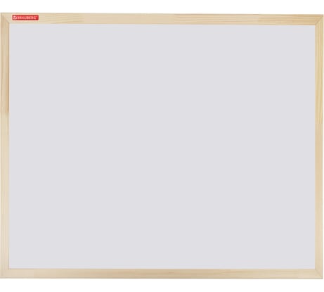 Доска магнитно-маркерная BRAUBERG Wood 50x70 см, деревянная рамка 238795