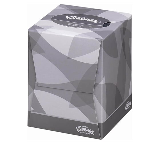 Салфетки для лица Kimberly-Clark Kleenex в кубе белый 8834