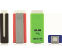 Прямоугольный ластик Milan Office 320 61x23x12 мм 973225