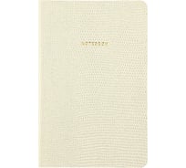 Записная книжка LOREX REPTILE А6 жемчужный 96 листов, в точку интегральная обложка LXNBA6PR-RP