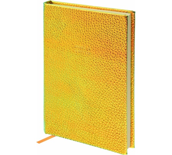 Записная книжка LOREX IRIDESCENT А6 оранжевый переливающийся 96 листов, линия твердая обложка LXNBA6OR-ID