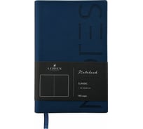 Записная книжка LOREX CLASSIC А6 синий 80 листов, в точку мягкая обложка LXNBA6BL-CL