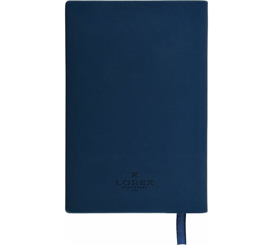 Записная книжка LOREX CLASSIC А6 синий 80 листов, в точку мягкая обложка LXNBA6BL-CL