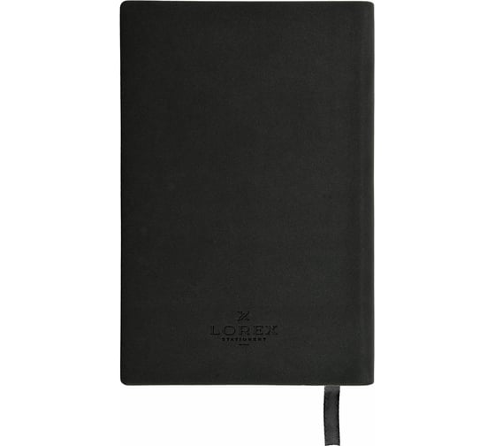 Записная книжка LOREX CLASSIC А6 черный 80 листов, в точку мягкая обложка LXNBA6BС-CL