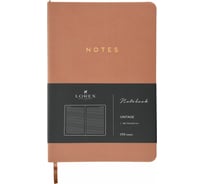 Записная книжка LOREX VINTAGE B6 розовый, золтой срез 128 листов, линия интегральная обложка LXNBB6PK-VT