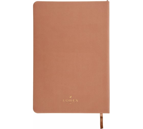 Записная книжка LOREX VINTAGE B6 розовый, золтой срез 128 листов, линия интегральная обложка LXNBB6PK-VT