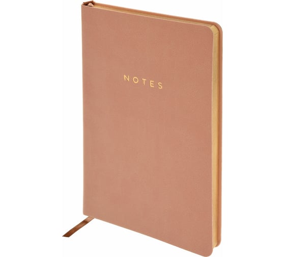 Записная книжка LOREX VINTAGE B6 розовый, золтой срез 128 листов, линия интегральная обложка LXNBB6PK-VT