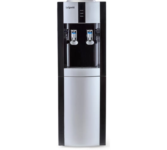 Напольный кулер для воды Lagretti Milan L black/silver LG001 1