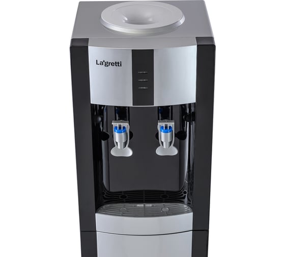 Напольный кулер для воды Lagretti Milan L black/silver LG001