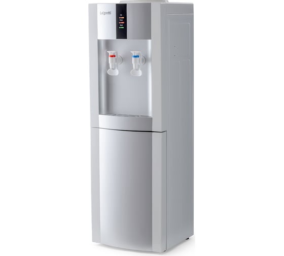 Напольный кулер для воды Lagretti Milan LK white/silver LG002 1