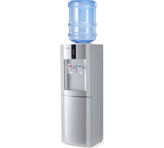 Напольный кулер для воды Lagretti Milan LK white/silver LG002