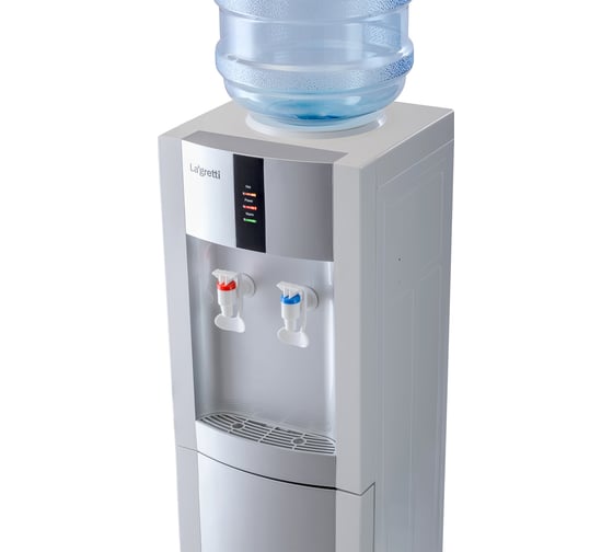Напольный кулер для воды Lagretti Milan LK white/silver LG002