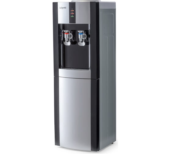 Напольный кулер для воды Lagretti Milan LD black/silver LG003