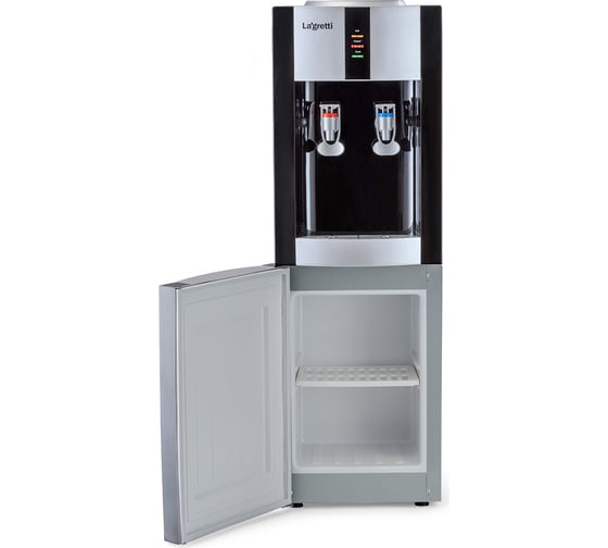 Напольный кулер для воды Lagretti Milan LD black/silver LG003