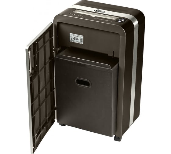 Уничтожитель ProfiOffice Alligator 1020CC+, 3 уровня секретности, 3,8х40 мм, 20 листов, 34 л, CD, карты 91936