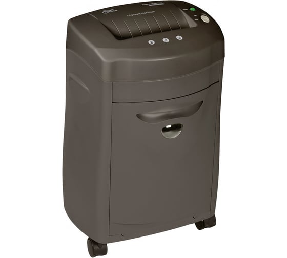 Уничтожитель ProfiOffice Piranha 15CC+, 3 уровня секретности, 4х25 мм, 15 листов, 25 л 91918 1