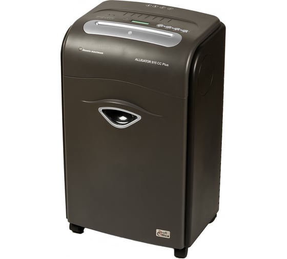 Уничтожитель ProfiOffice Alligator 815CC+, 3 уровня секретности, 3х20 мм, 15 листов, 36 л, CD 91926