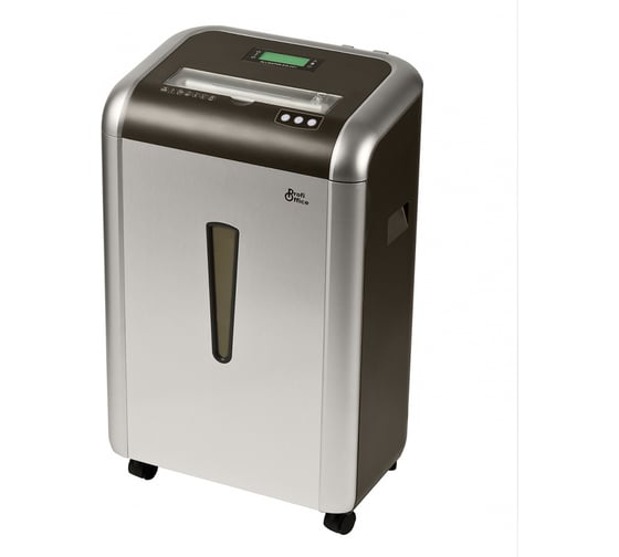 Уничтожитель ProfiOffice Alligator 915CC+, 3 уровня секретности, 2х10 мм, 15 листов, 26 л, CD, карты 91935