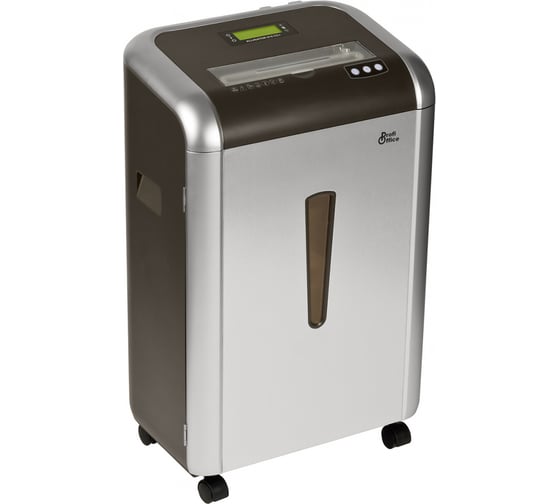 Уничтожитель ProfiOffice Alligator 915CC+, 3 уровня секретности, 2х10 мм, 15 листов, 26 л, CD, карты 91935