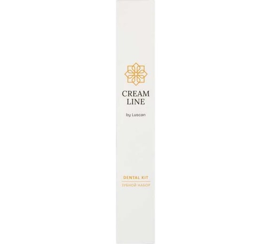 Набор зубной LUSCAN Cream Line, картон, 200 шт 1921173