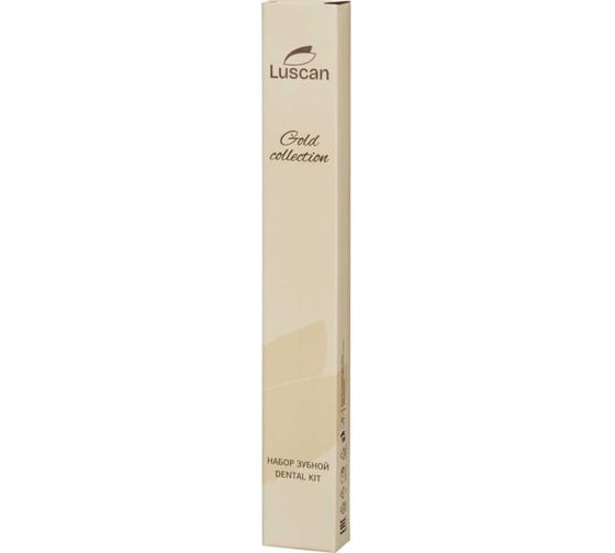 Набор зубной LUSCAN Gold Collection картон, 200 шт 2039449
