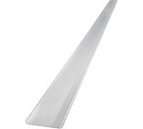 Ценникодержатель полочный самоклеящийся ТТ-Урал DBR 39х1000, прозрачный, набор 20 шт, УТ-00000389_20