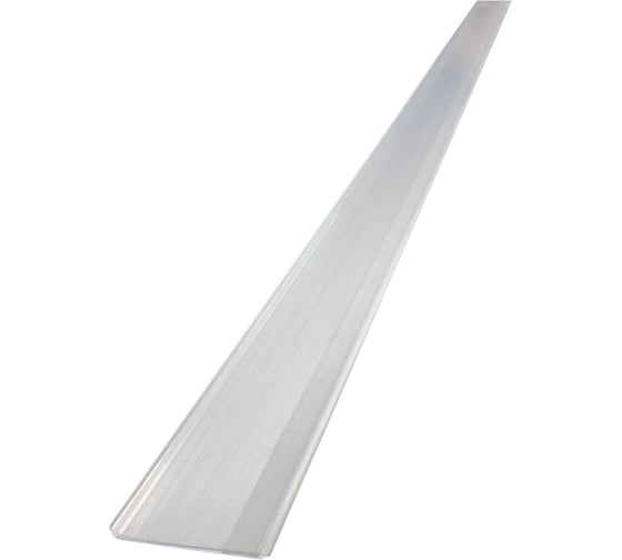 Ценникодержатель полочный самоклеящийся ТТ-Урал DBR 39х1000, прозрачный, набор 50 шт, УТ-00000389_50 1