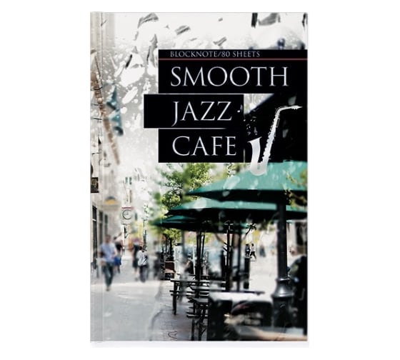 Блокнот Bruno Visconti ПРЕСТИЖ JAZZ CAFE формат А5, 80 листов 3-80-072/16