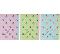 Блокнот Bruno Visconti АРБУЗИКИ формат А7, 40 листов 3 вида 3-40-538