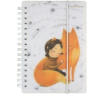 Блокнот Bruno Visconti CUTE JOURNAL формат А6+, 80 листов, на гребне с резинкой в точку 3-575/03