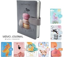 Блокнот Bruno Visconti MEMO JOURNAL формат А5, 128 листов, с хлястиком 3-566
