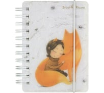 Блокнот Bruno Visconti CUTE JOURNAL формат А7, 80 листов, на гребне с резинкой в точку 3-573/03