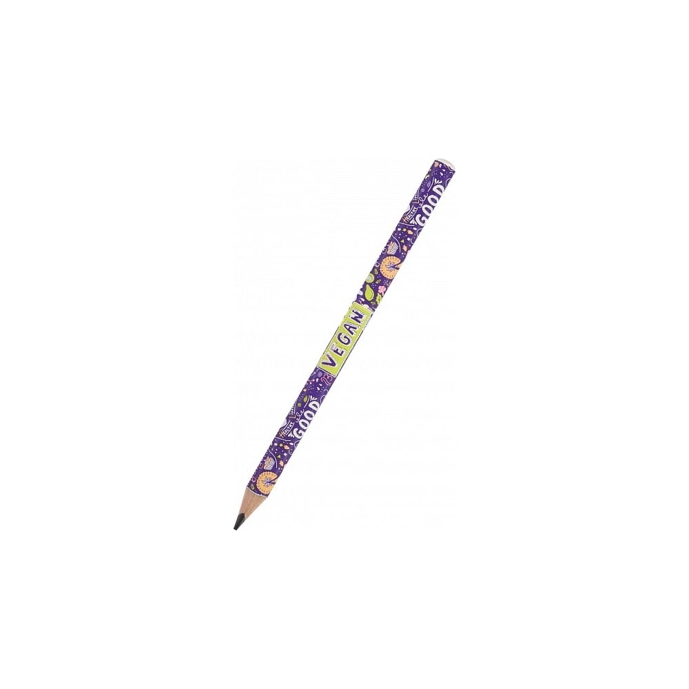 Чернографитовый карандаш Bruno Visconti HappyGraphix Jumbo Веган 4В 3.5 ...