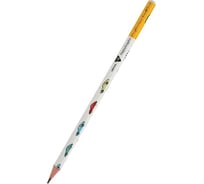 Чернографитовый карандаш Bruno Visconti HappyGraphix МНОГОЦВЕТНЫЕ МАШИНЫ НВ 21-0030/22