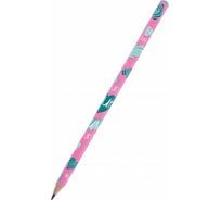 Чернографитовый карандаш Bruno Visconti HappyGraphix Сердечки Эмоции Бирюза НВ 21-0030/45