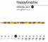 Чернографитовый карандаш Bruno Visconti HappyGraphix Fresh & fruity Арбуз НВ 21-0030/48 2