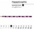 Чернографитовый карандаш Bruno Visconti HappyGraphix Ягоды Графика Ежевика НВ 21-0030/46 2