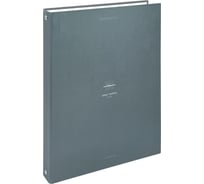 Тетрадь на кольцах BRAUBERG БОЛЬШАЯ, А4, 215x305мм, 100л, твердый картон, клетка, Rhythm 405407
